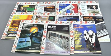 various-Sound on Sound mags Nov 85 - Dec 89